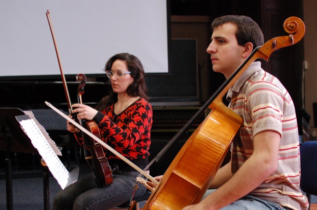 New works concert